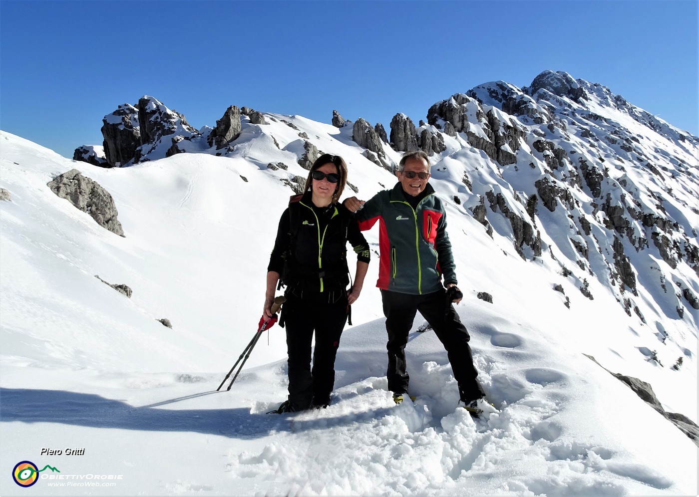 45 Bello !  Sulle nevi d'Alben, alla Baita del Gioan-Passo 'la Forca' (1848 m) .JPG -                                